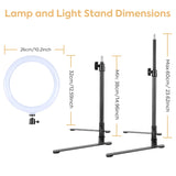Selfie Ring Light with Desk Stand