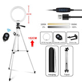 Selfie Ring Light with Tripod