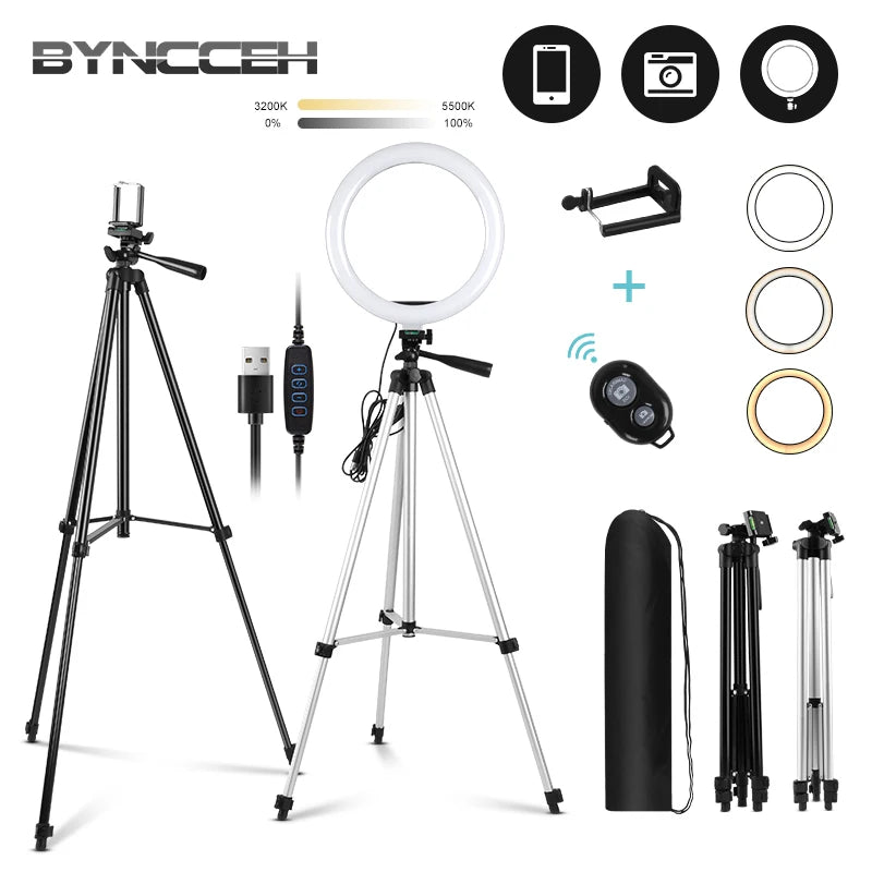 Selfie Ring Light with Tripod