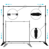 ProfessionalTelescopic Backdrop Stand