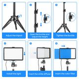 Large Studio LED Light Kit