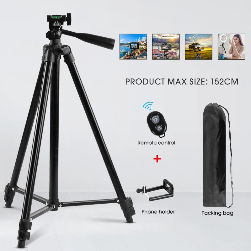 Portable Selfie Tripod with Remote