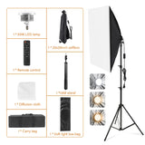 Soft Photo Lighting Kit