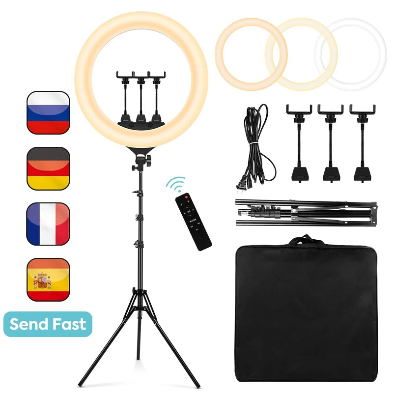 22 inch (55cm) Ring Light Kit
