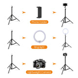 RGB Ring Light with Tripod