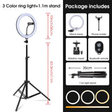 RGB Ring Light with Tripod