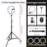 RGB Ring Light with Tripod
