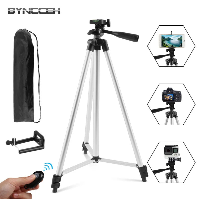 Adjustable Aluminum Tripod Stand