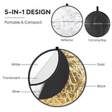 5-in-1 Photography Reflector