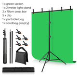 Green Screen Backdrop With Stand