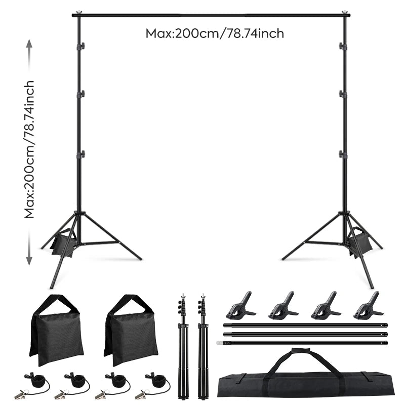 Backdrop Aluminium Frame Kit
