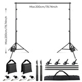 Backdrop Aluminium Frame Kit