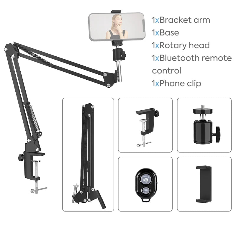 Desk Boom Arm Phone Holder