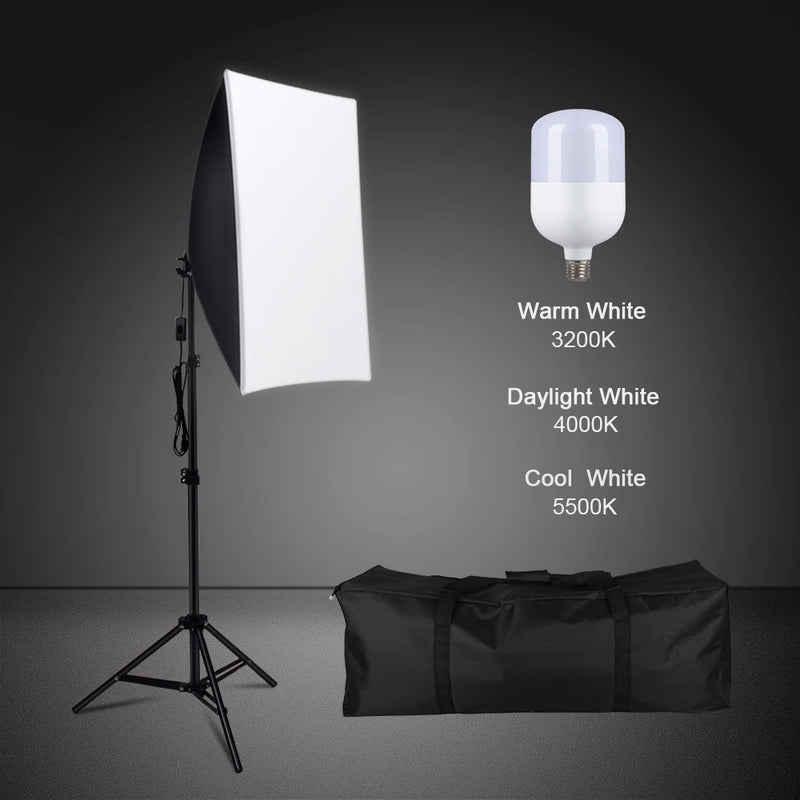 Photo Studio Softbox Lighting Kit