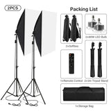Photo Studio Softbox Kit