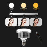 Professional Photography Lighting Studio Light 88W Softbox Kit Continuous-Lighting Soft box 3200-5500K LED Bulbs +2M Light Stand