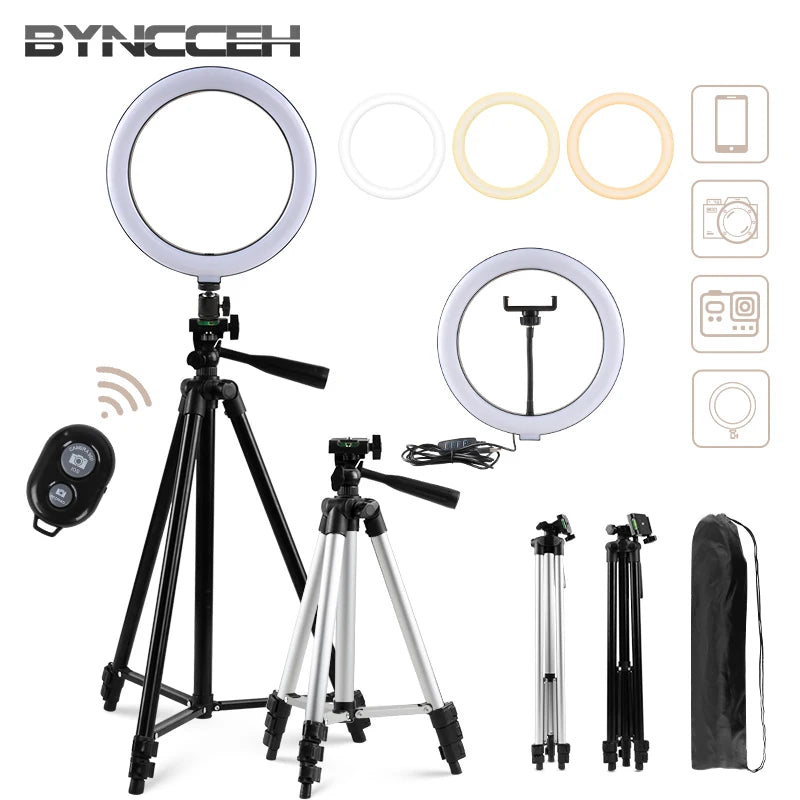 Selfie Ring Light with Tripod